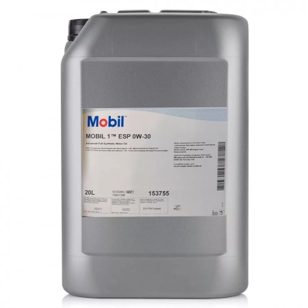 Моторное масло Mobil 1 ESP 0W-30 20л (153755)